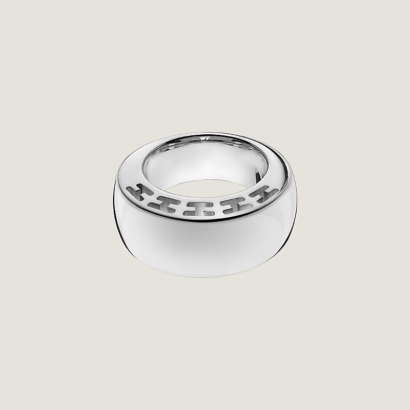 Bague hermes online argent